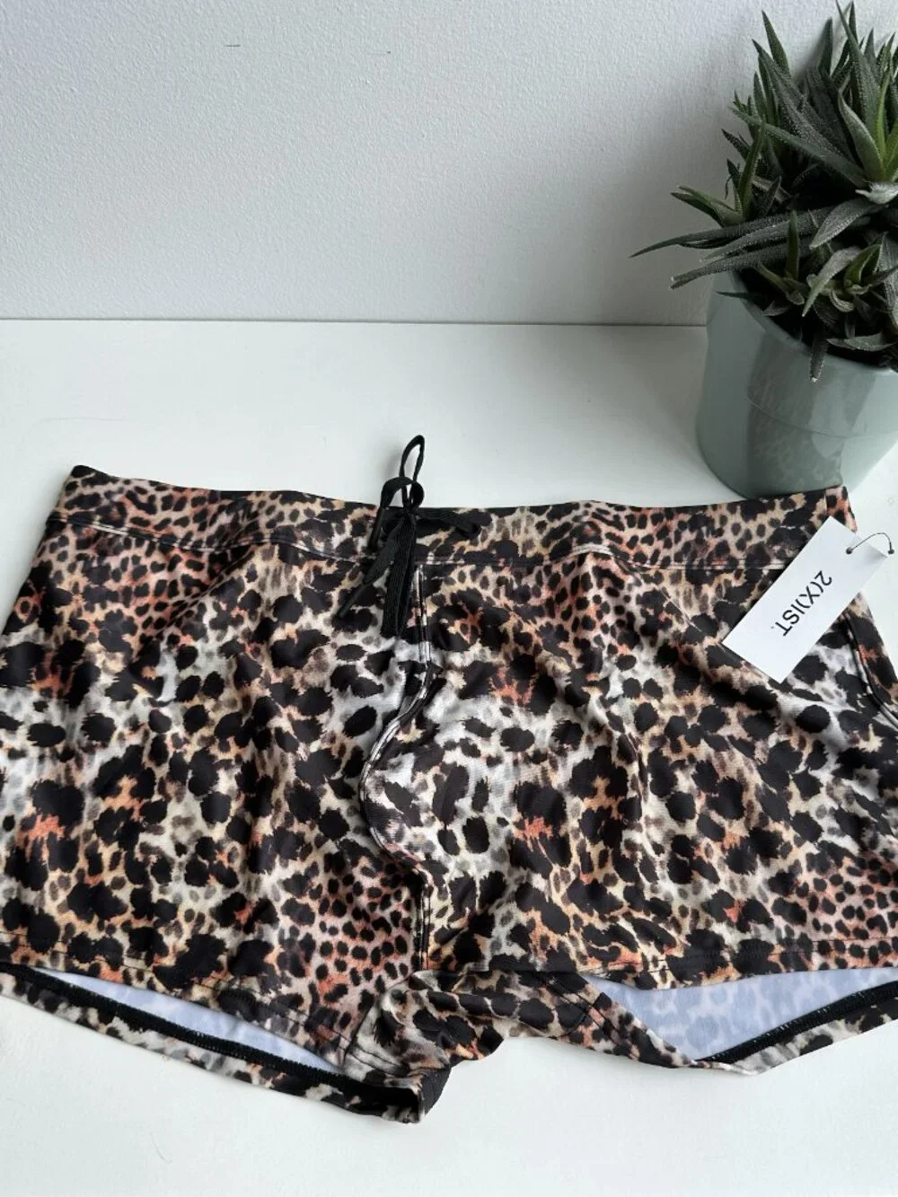 2xist - Cabo Swim Trunk - Mixed Leopard (L)